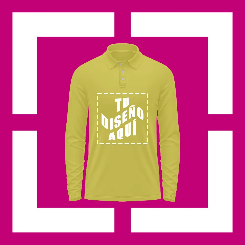 Polo de manga larga